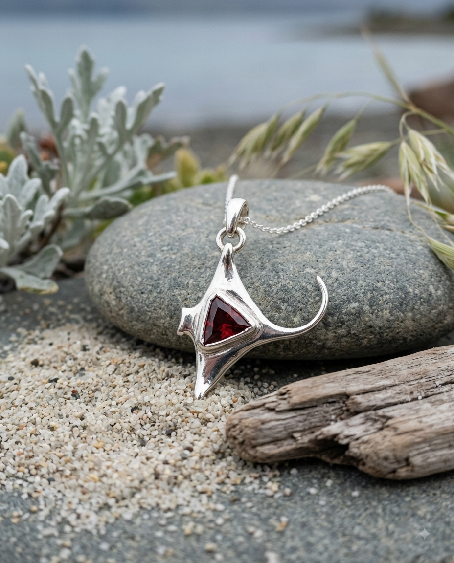 Collar Mantarraya — Kang Joyería